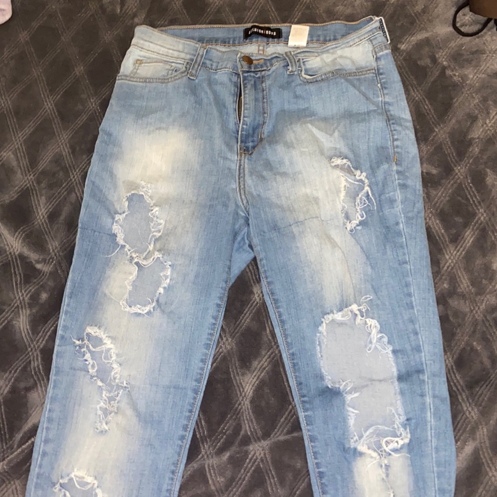 ripped fashion nova jeans